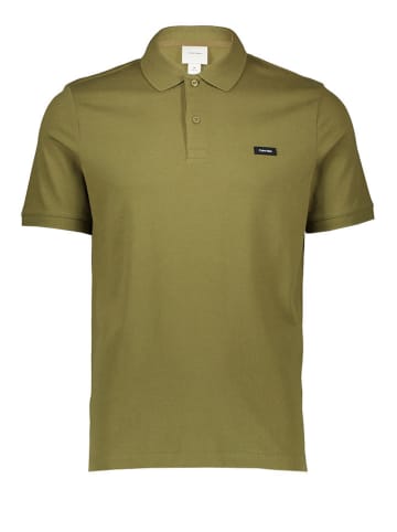 Calvin Klein Poloshirt in Khaki