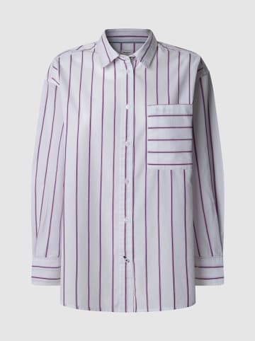 Pepe Jeans Blouse "Cherry" wit/lichtroze/zwart