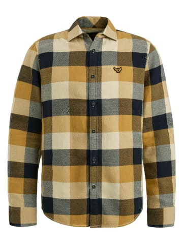 PME Legend Blouse zwart/okergeel