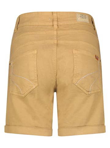 Geographical Norway Szorty "Perlate" w kolorze beżowym