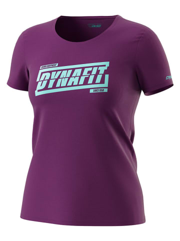 DYNAFIT Shirt "GRAPHIC" in Pflaume