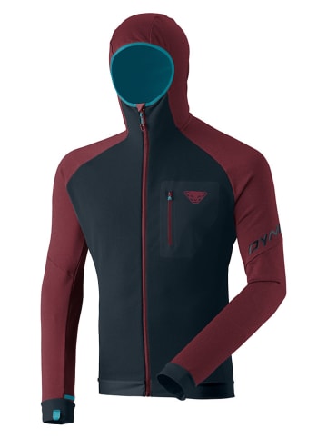 DYNAFIT Funktionsjacke "RADICAL" in Schwarz/ Bordeaux