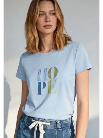 More & More Shirt lichtblauw