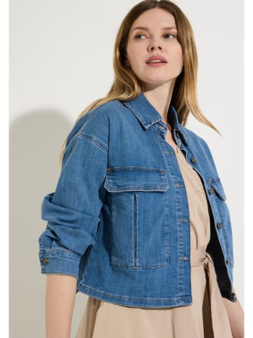 More & More Jeansjacke in Blau
