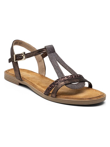 Foreverfolie Sandalen in Braun