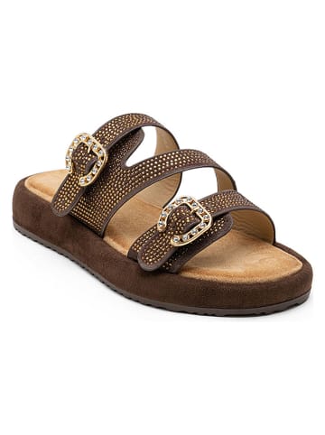 Foreverfolie Slippers bruin