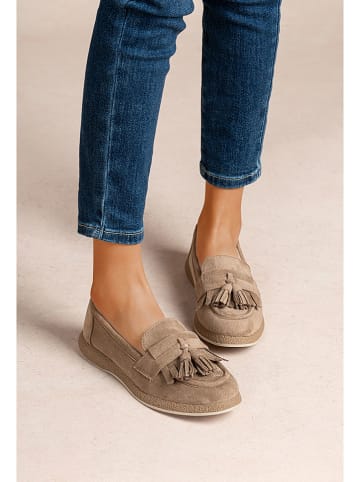 Foreverfolie Mocassins kaki