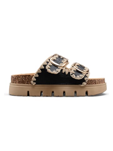 C'M Slippers zwart