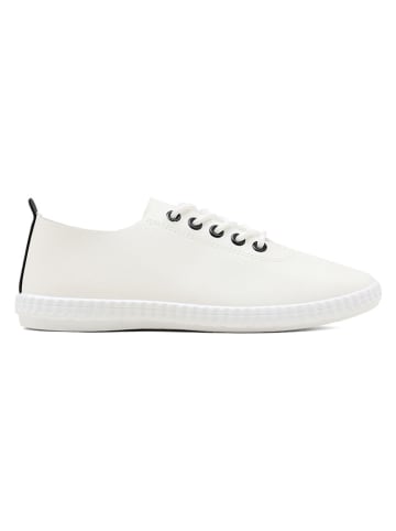 C'M Sneakersy w kolorze biało-czarnym