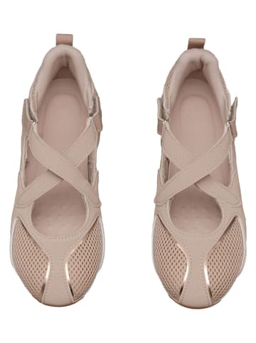C'M Ballerinas in Taupe