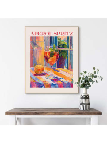 Orangewallz Ingelijste kunstdruk ''Summer Time''