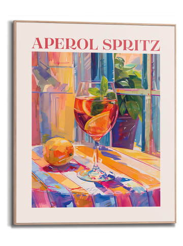 Orangewallz Ingelijste kunstdruk ''Summer Time''