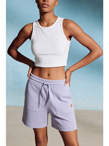 U.S. Polo Assn. Sweatshort lila