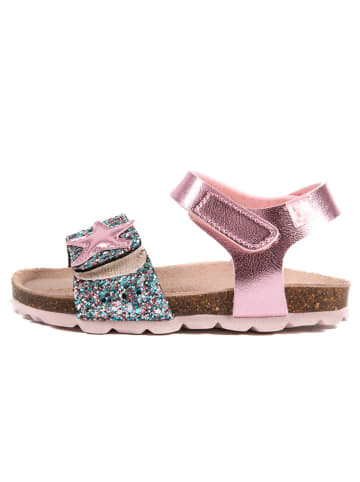 billowy Sandalen "Rosso" in Rosa