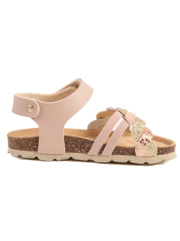 billowy Sandalen "Rosso" in Rosa