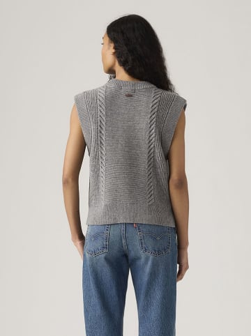Levi's Strickweste in Grau