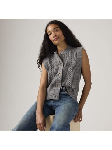 Levi's Strickweste in Grau