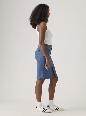 Levi's Spódnica dżinsowa w kolorze niebieskim