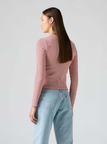 Levi's Cardigan in Pink/ Weiß