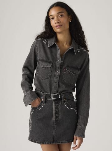 Levi's Spijkerblouse antraciet