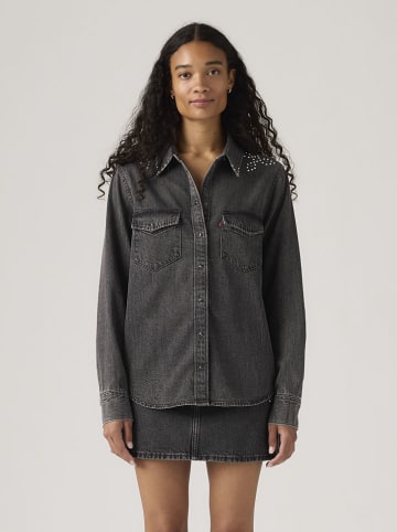 Levi's Spijkerblouse antraciet