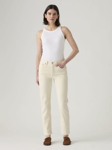Levi's Dżinsy - Slim fit - w kolorze kremowym