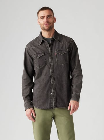 Levi's Spijkerblouse antraciet