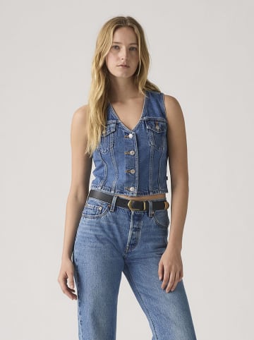 Levi's Kamizelka dżinsowa w kolorze niebieskim