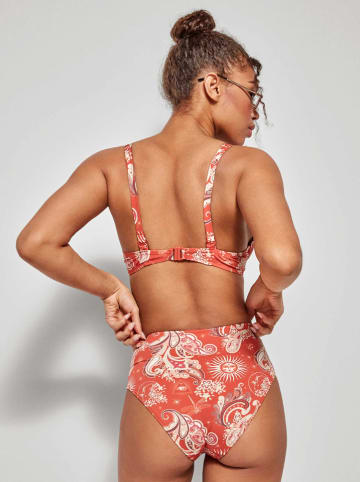 gisela Bikinitop oranje/crème