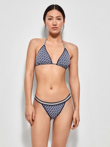 gisela Bikinitop donkerblauw/wit