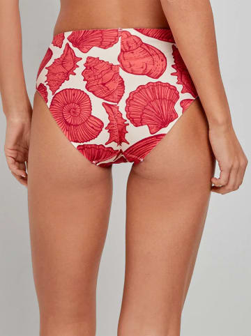 gisela Bikinislip crème/rood