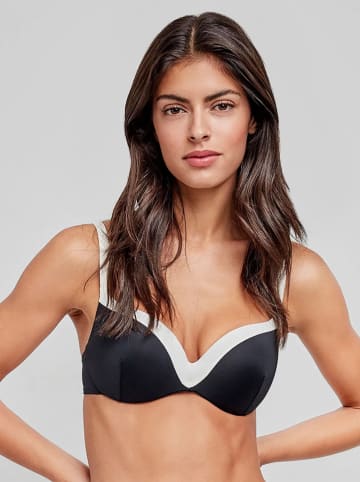 gisela Bikinitop zwart/wit