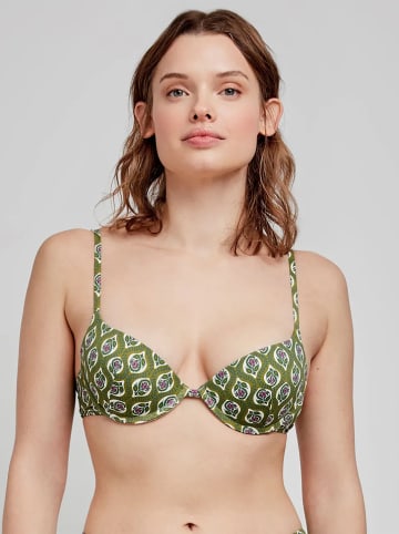 gisela Bikinitop groen/wit