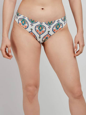 gisela Wende-Bikini-Hose in Weiß/ Bunt