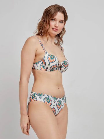 gisela Wende-Bikini-Hose in Weiß/ Bunt