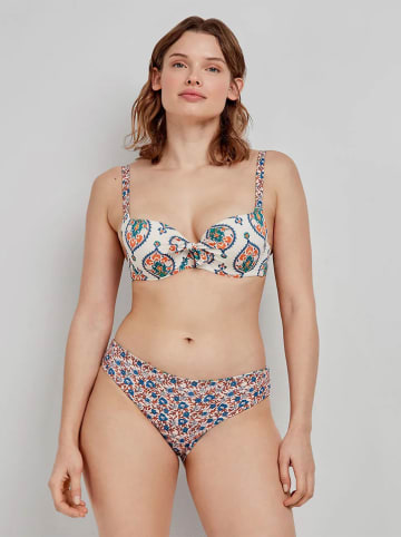 gisela Bikinitop wit/blauw