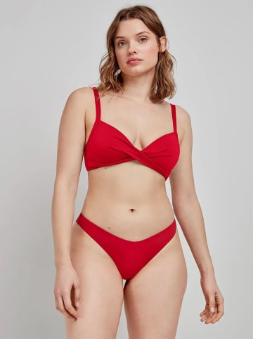 gisela Biustonosz bikini w kolorze czerwonym
