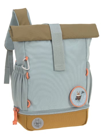 Lässig Rucksack "Nature" in Hellblau/ Khaki - (L)23 x (B)11 x (H)32,5 cm