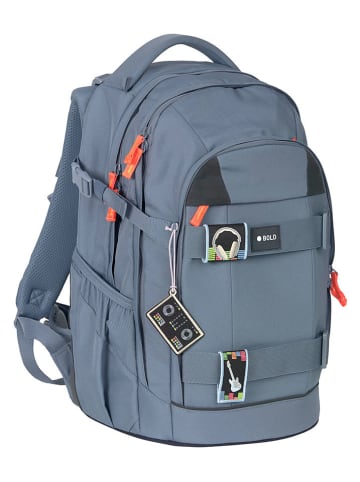 Lässig Rugzak "Bold" blauw - (B)28,5 x (H)46,5 x (D)23 cm
