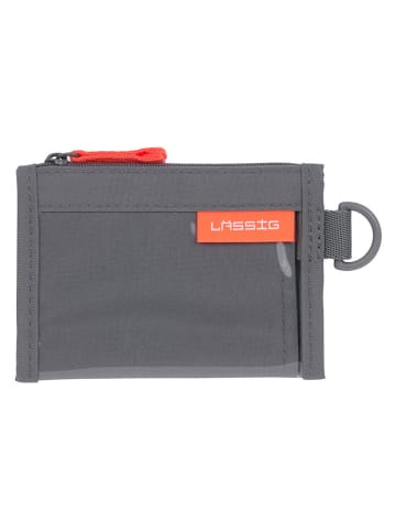 Lässig Geldbeutel "Bold" antraciet - (L)12,2 x (B)8,5 cm