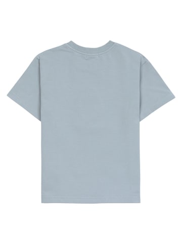 Lässig Shirt "Lemon" lichtblauw/geel