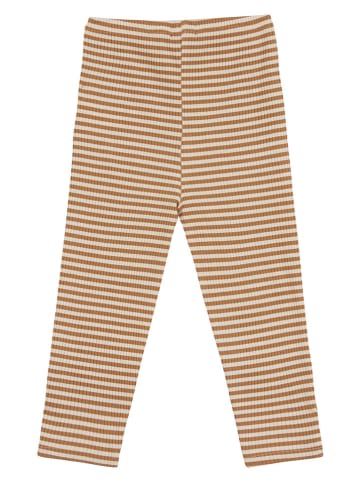 Lässig Legging "Pear" crème/lichtbruin