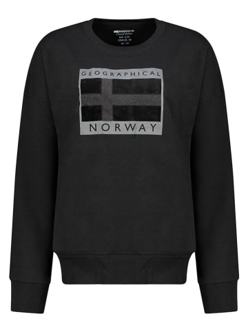 Geographical Norway Bluza "Gigi" w kolorze czarnym