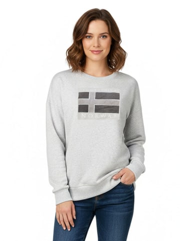 Geographical Norway Sweatshirt "Gigi" grijs