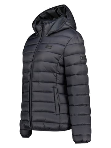 Geographical Norway Kurtka pikowana "Atichoko" w kolorze czarnym