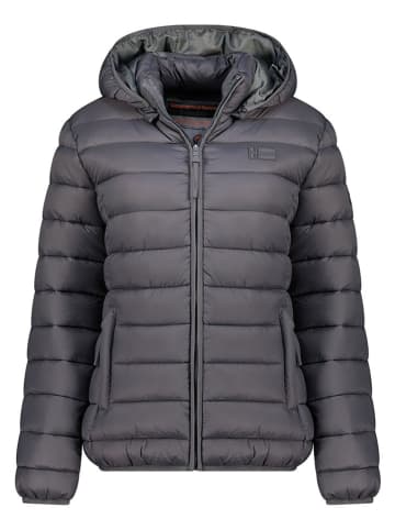 Geographical Norway Kurtka pikowana "Atichoko" w kolorze antracytowym