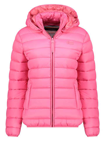 Geographical Norway Doorgestikte jas "Atichoko" roze