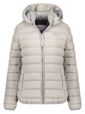 Geographical Norway Kurtka pikowana "Atichoko" w kolorze jasnoszarym