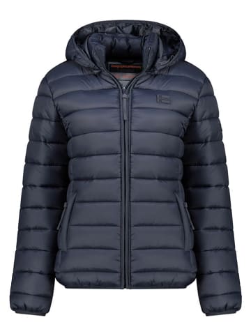 Geographical Norway Kurtka pikowana "Atichoko" w kolorze granatowym