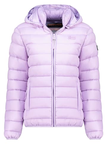 Geographical Norway Kurtka pikowana "Atichoko" w kolorze fioletowym